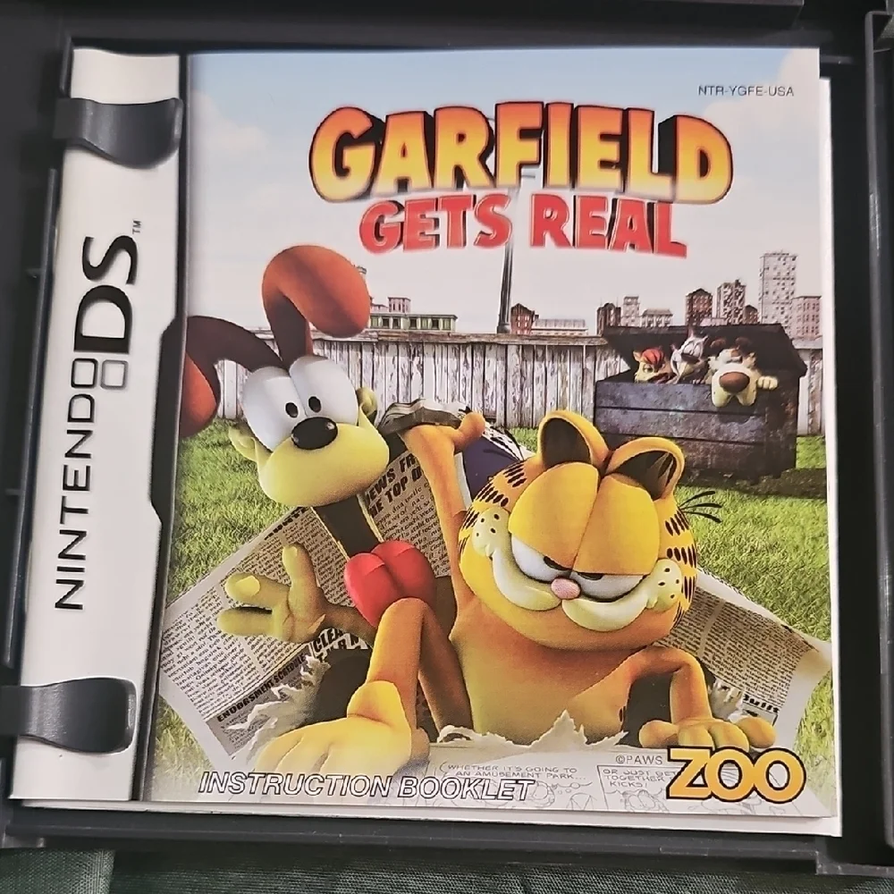 Garfield Gets Real ZOO Nintendo DS Game
